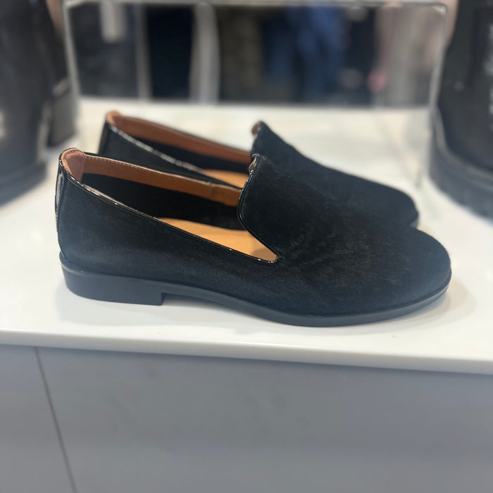 Alfie & Evie Amel Black Pony Loafer
