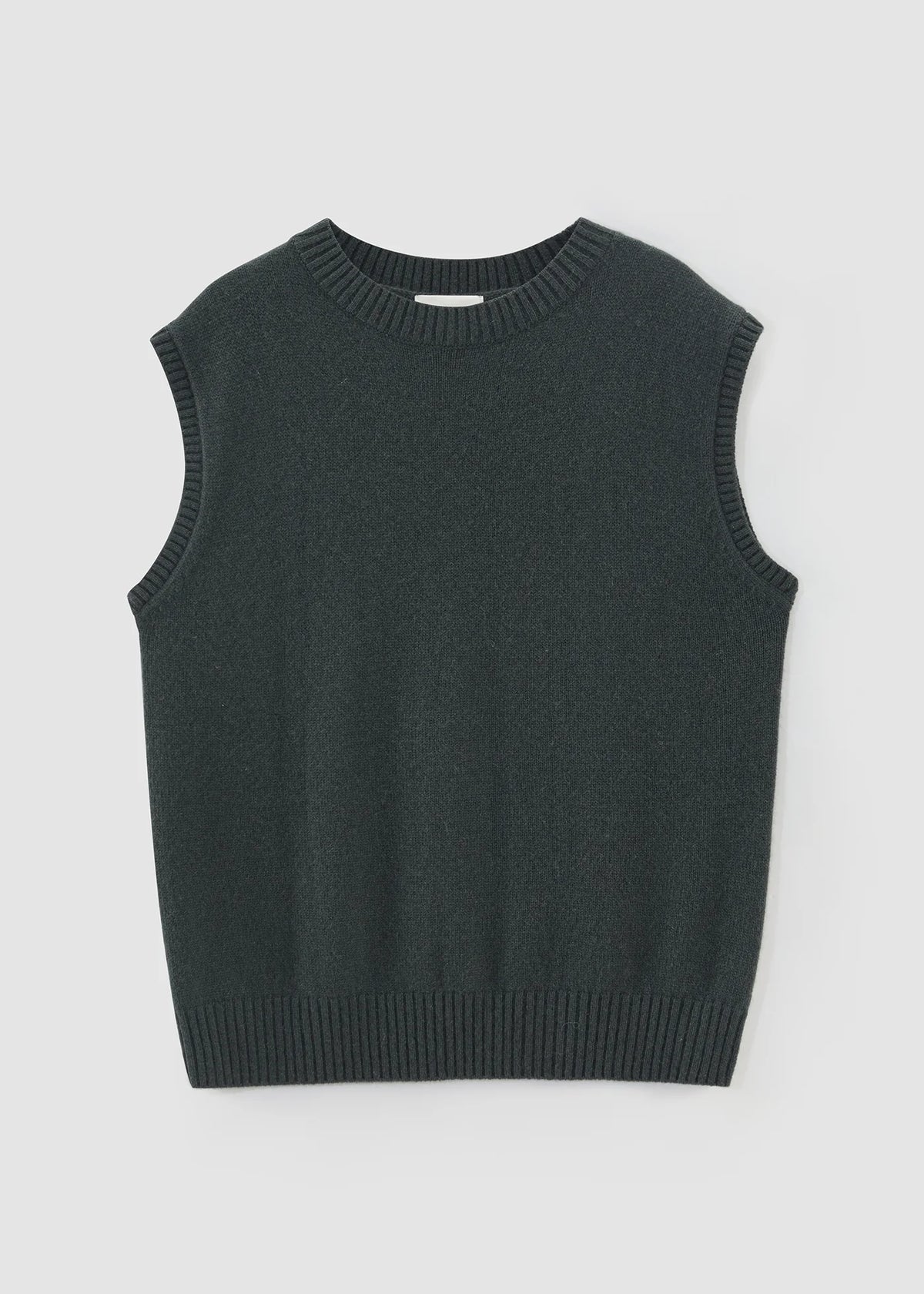 Aleger Vest Billie Cashmere Blend Kale N.489