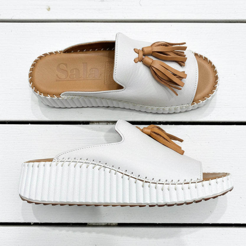Sala Slide Silver Grey- Coconut Sonny