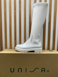 Unisa Fair Long Boot Off White