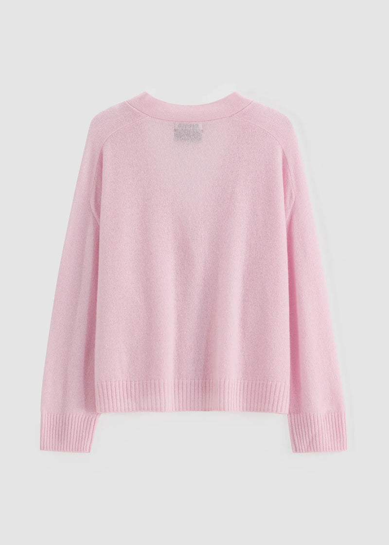 Aleger Cardi Cashmere Pearl Pink N2275