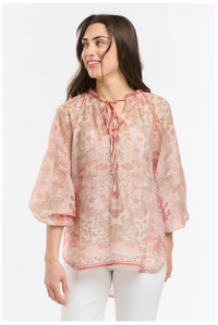Italian Star Shirt Emily Ruffle Blush
