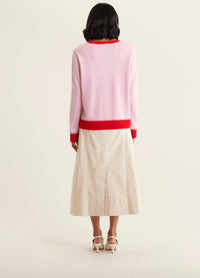 Alessandra Boyfriend Sweater Blossom W25.151T