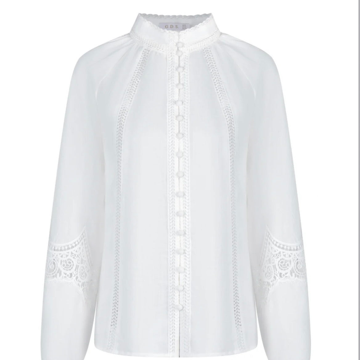 GDS Blouse Meissen Linen White 252330889