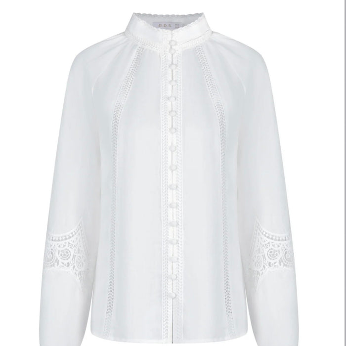 GDS Blouse Meissen Linen White 252330889