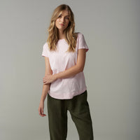 Cloth Paper Scissors S/S Tee Pink Touch 13002