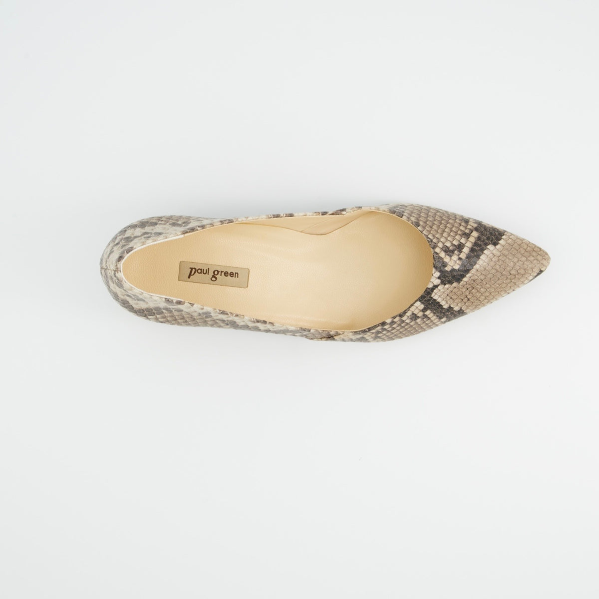 Paul Green Pump Snake Print 3815-139