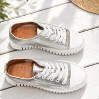 Sempre Di Sneaker Low Top White/Silver 139