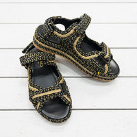 Fiorina Sandal Oro Nero 557S