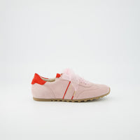 Paul Green Sneaker Princess Pink / Poppy Red Trim 5508-039