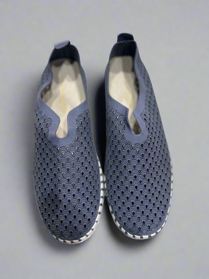 Ilse Jacobsen Shoes Tulip139 Grey/Blue