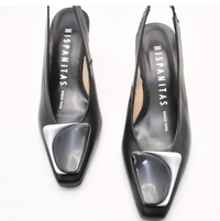Hispanitas Slingback Heel Black