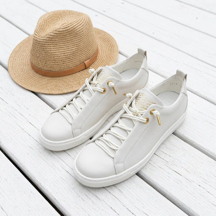 Paul Green Sneaker Ivory/Gold 5017-060