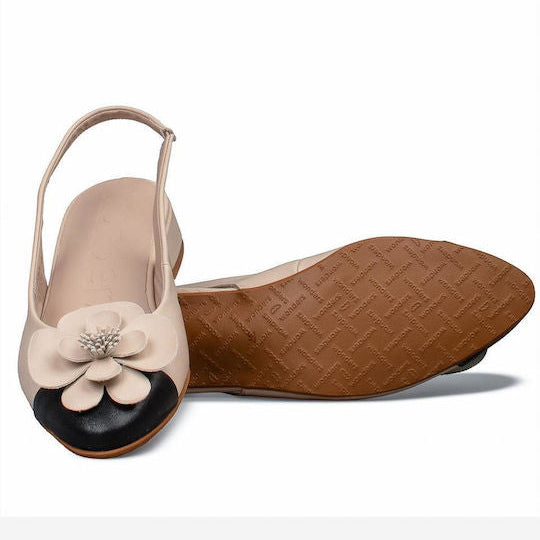 Wonders Sandal B-9730 Beige/Black