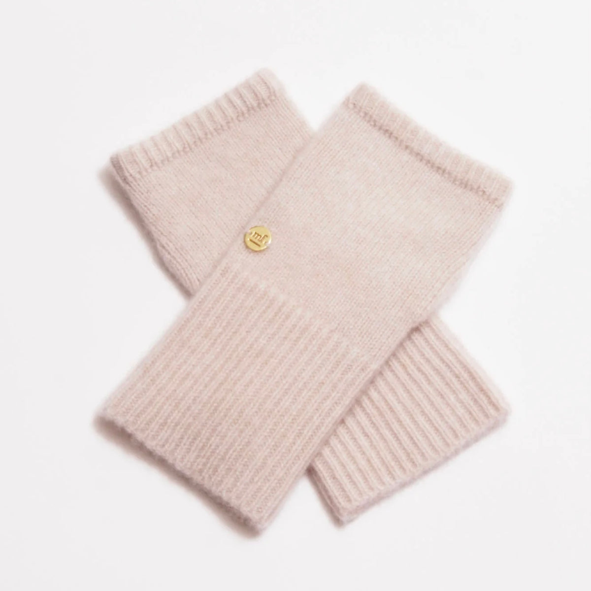 Mia Fratino Wrist Warmers Alabaster Cashmere