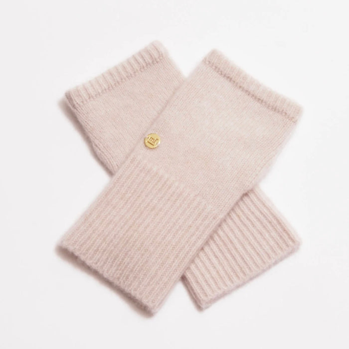 Mia Fratino Wrist Warmers Alabaster Cashmere