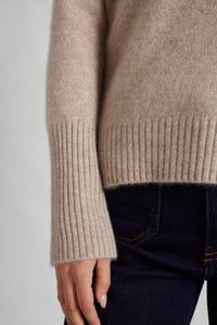 Alessandra Fifi Polo Sweater Beige