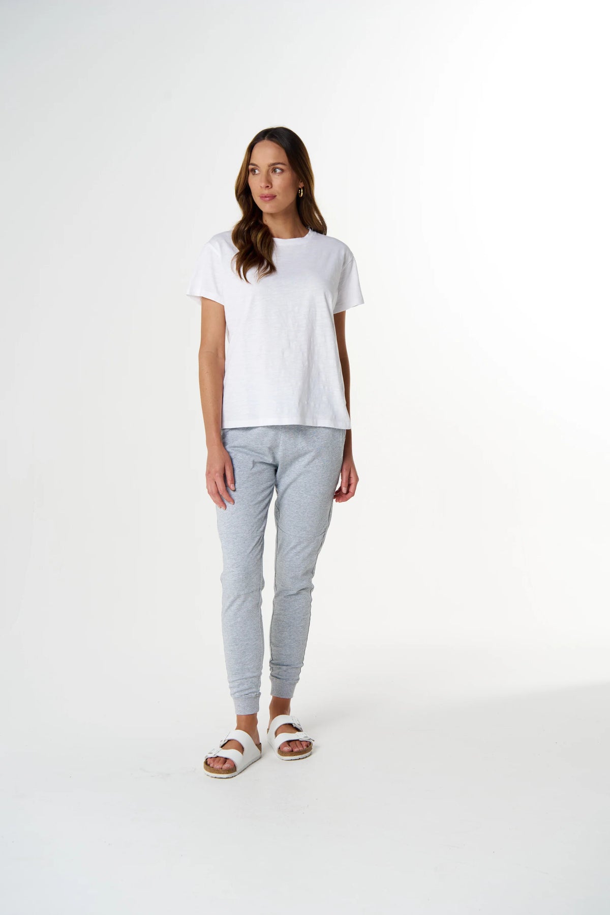 Cloth + Paper + Scissors Tee Relaxed Fit White C13011