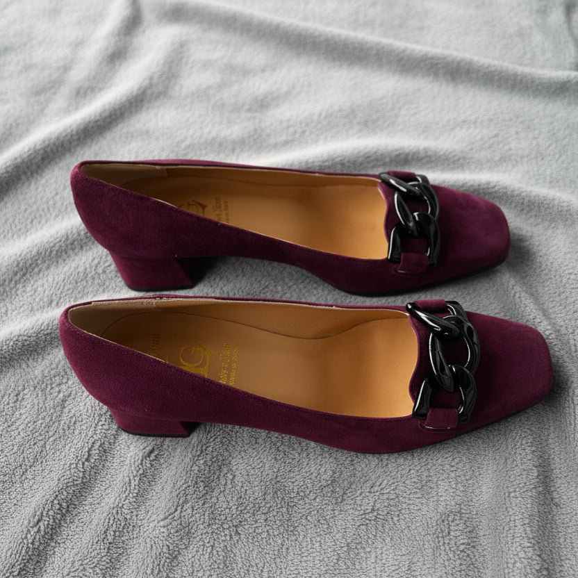Luca Grossi Shoe Burgundy CH758