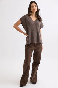 Mia Fratino Vest Xavier Espresso 26905