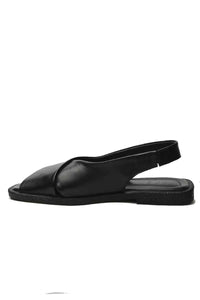Sempre Di Sandal Black Cross Over 500-1799