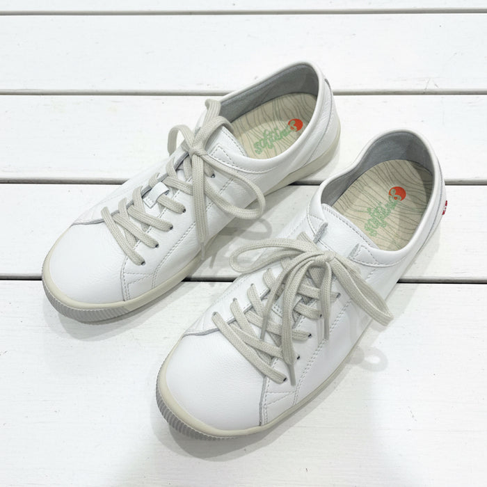 Softinos Sneaker White Smooth Isla 154