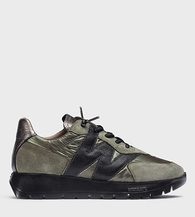 Wonders Khaki Multi Sneaker A2464