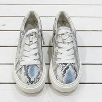 Paul Green Sneaker Snake Blue Sky 5527-029