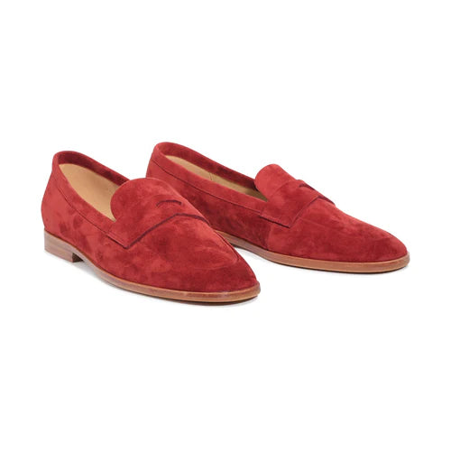 EOS Loafer Oval Suede Brick