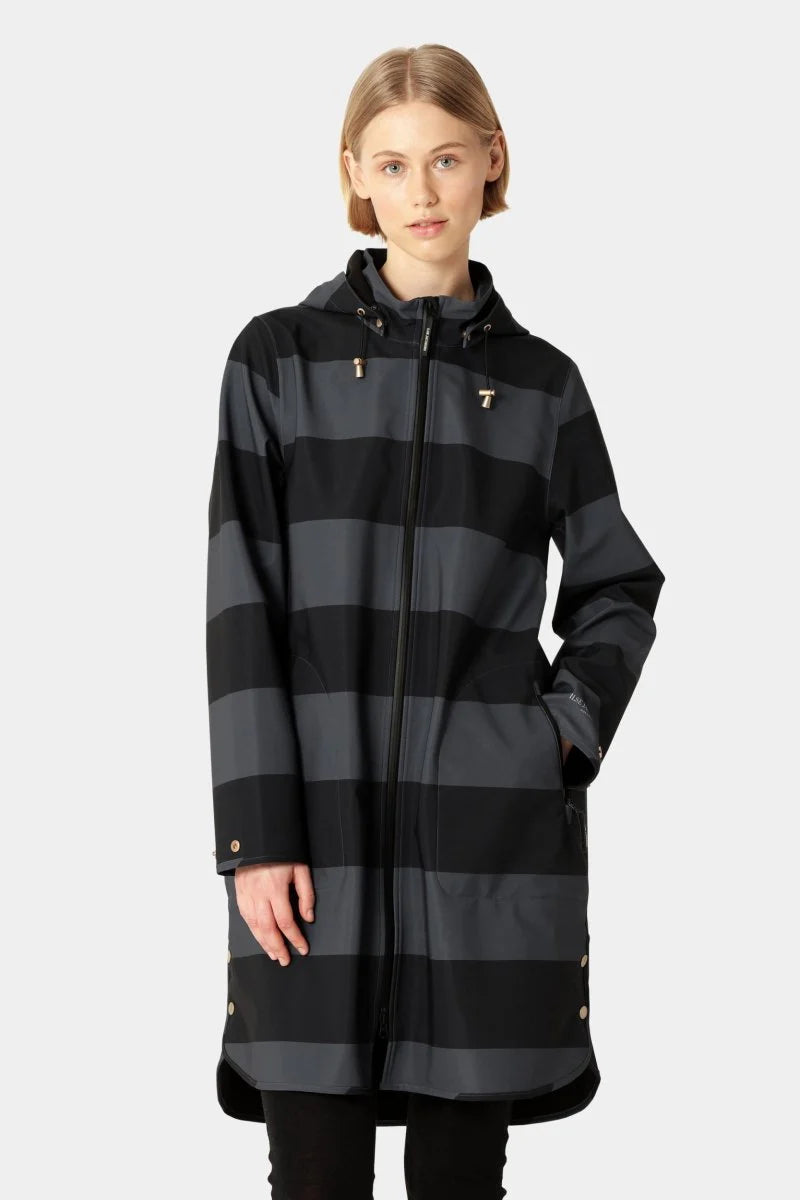 Ilse Jacobsen Raincoat Ombré Blue RAIN128ST