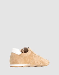 Eos Sneaker Suede Jas Sand