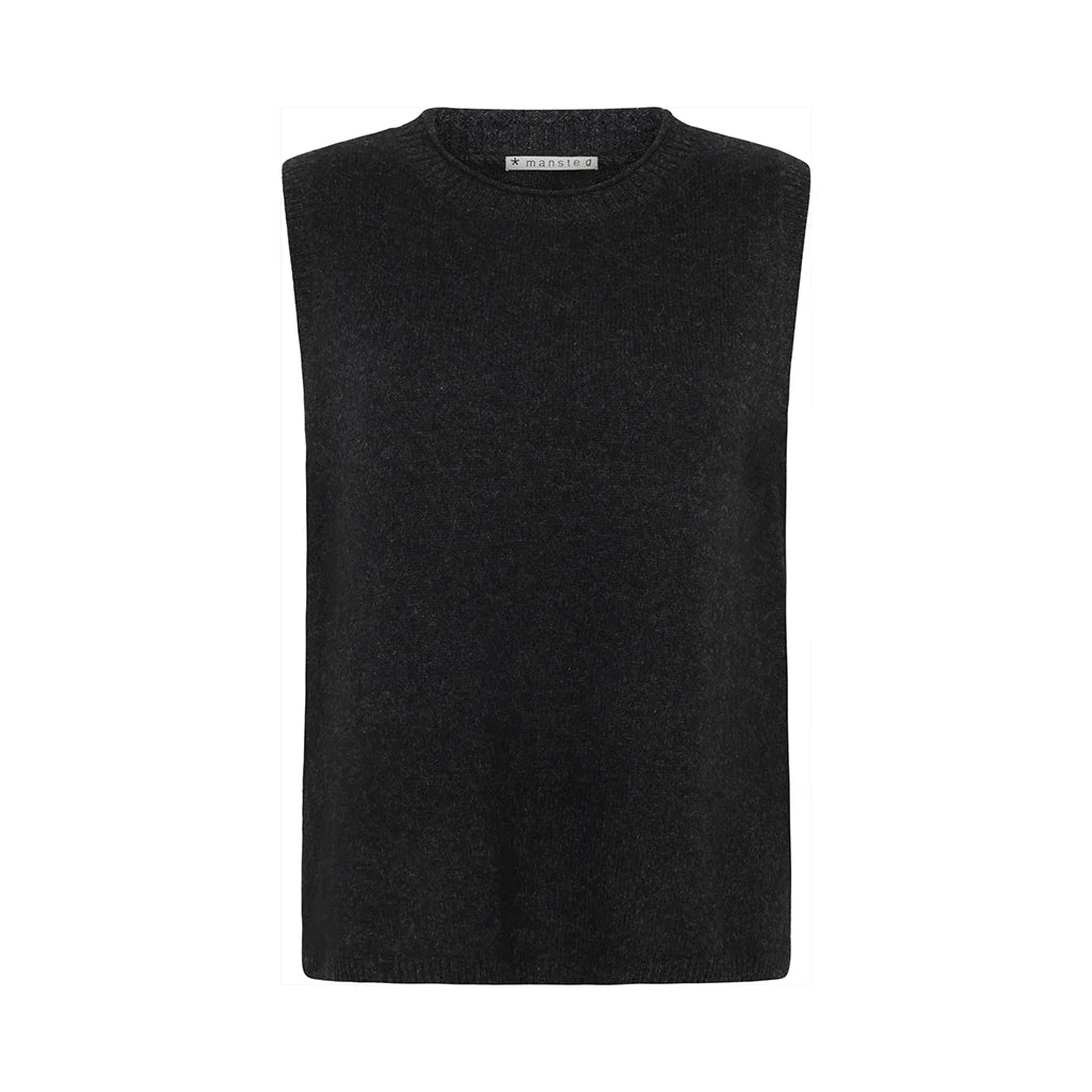Mansted Vest Yak Zola Dark Charcoal