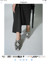 Yuko Imanishi Loafer Snake 751111