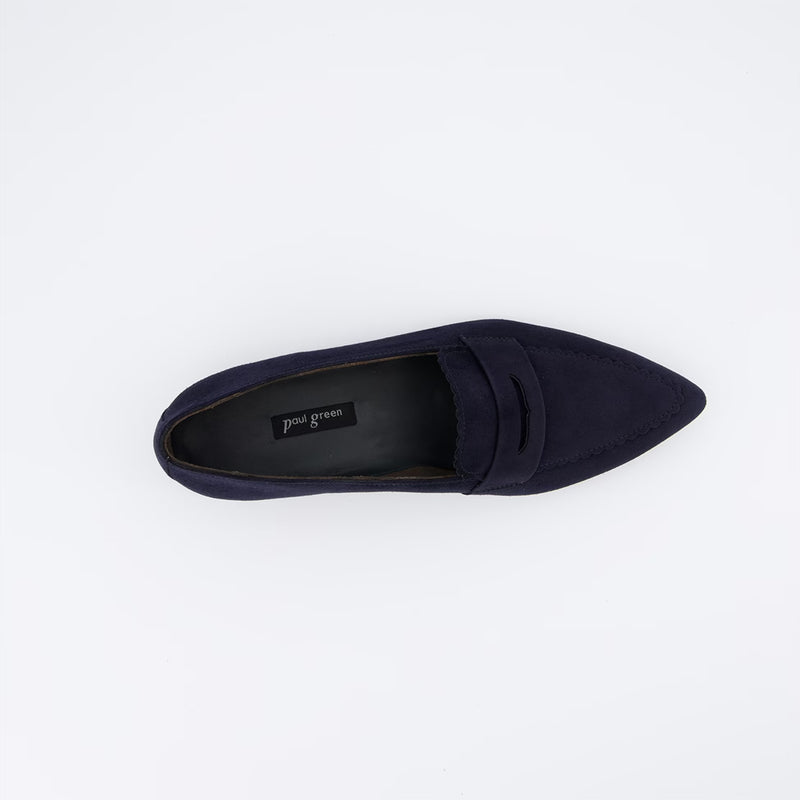 Paul Green Loafer Navy 1132-017