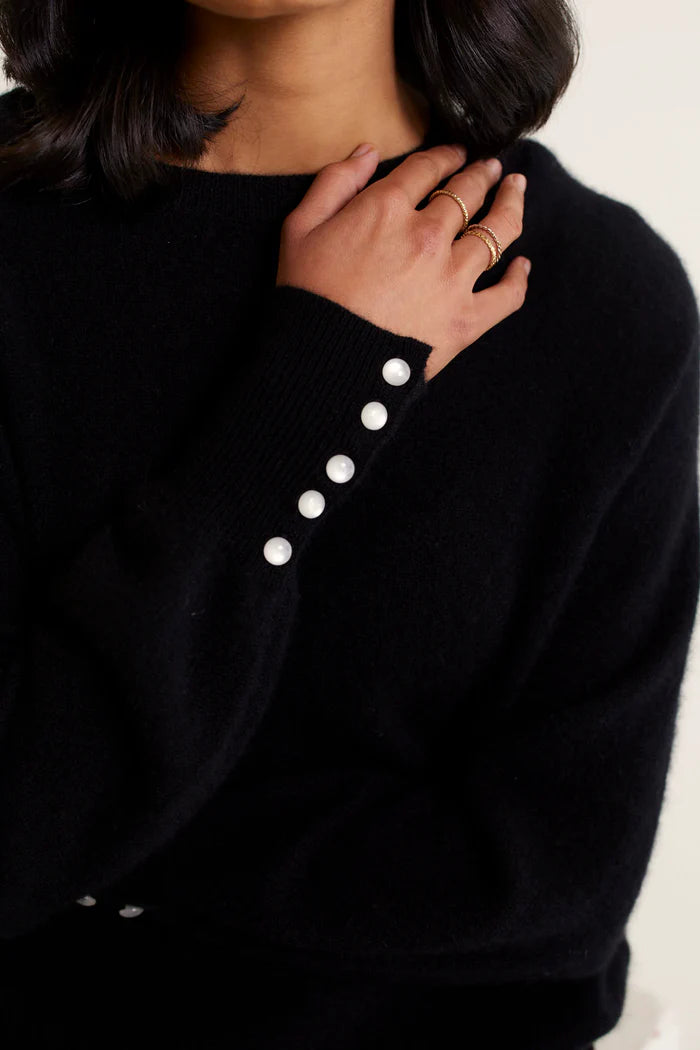 Alessandra Broadway Sweater Black 111C