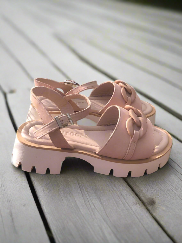 Beau Coops Sandals Pale Pink