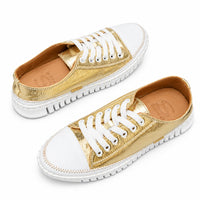 Sempre Di Sneaker Low Top White/Gold 139-1809