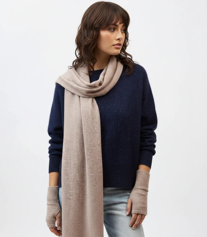 Mia Fratino Scarf Cashmere Toast 18501