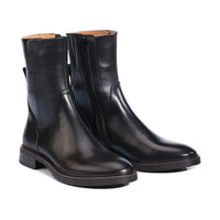 Eos Blanca Black Boot With Side Zip