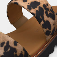 Paul Green Sandal Platform Animal Print 6214-029