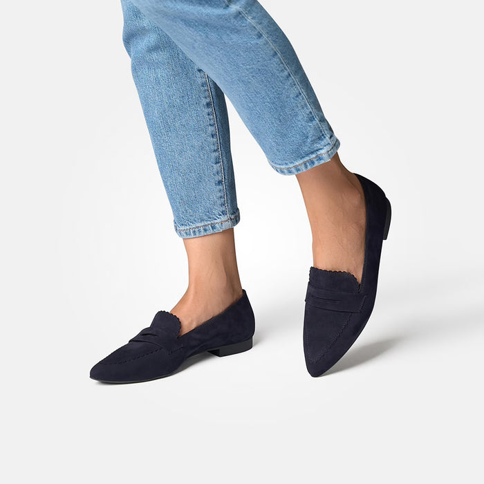 Paul Green Loafer Navy 1132-017
