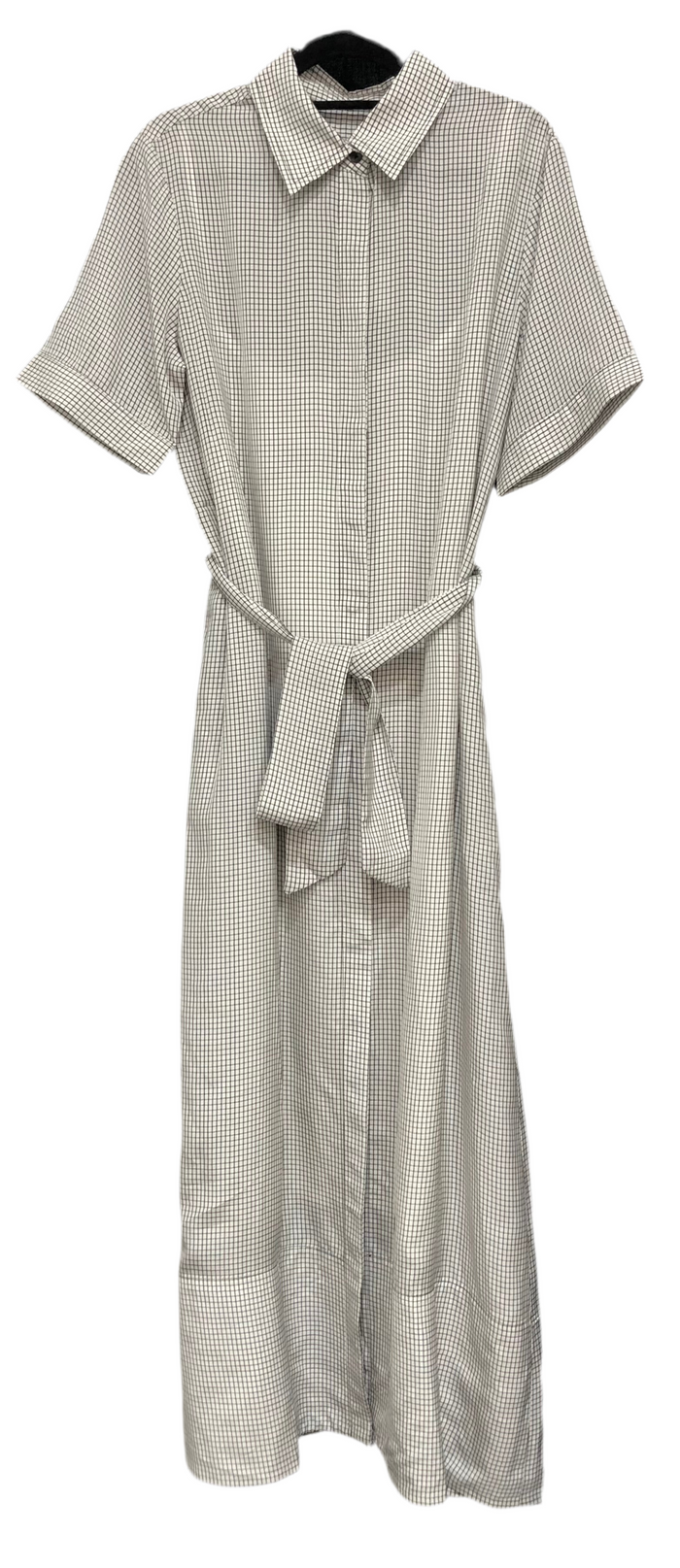Etta Dress Black And White Check