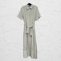 Etta Dress Black And White Check