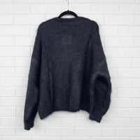Love From Italy Jumper Mohair Blend Black LVHH24225