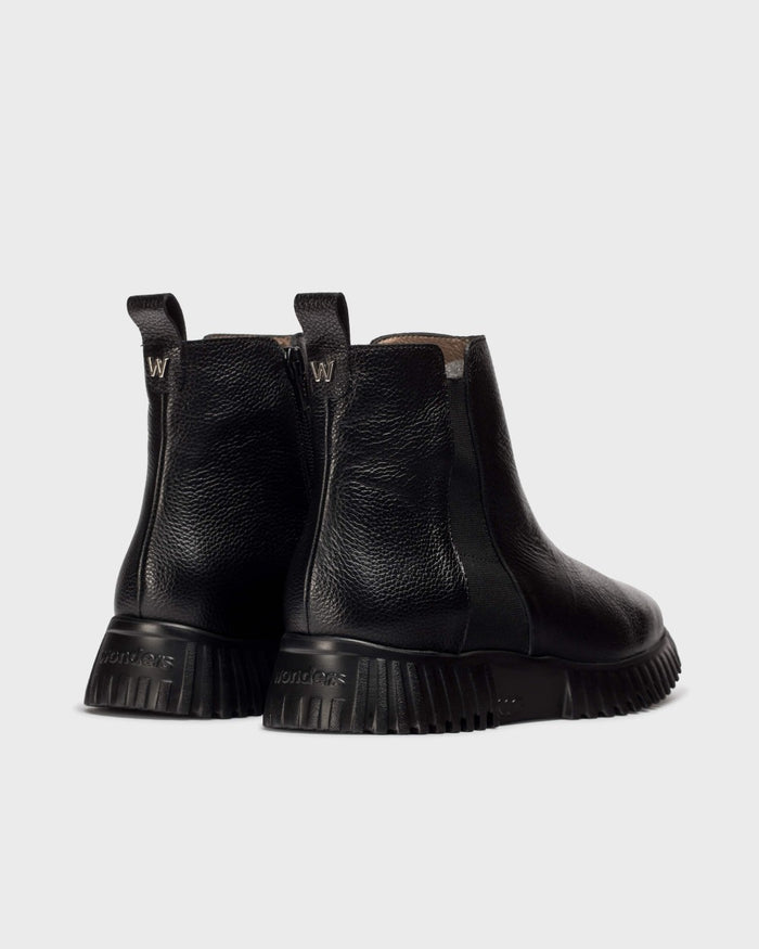 Wonders Boot Ankle Black 4404