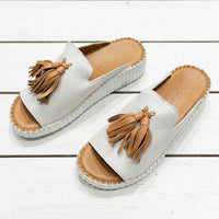 Sala Slide Silver Grey- Coconut Sonny
