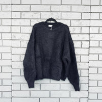 Love From Italy Jumper Mohair Blend Black LVHH24225