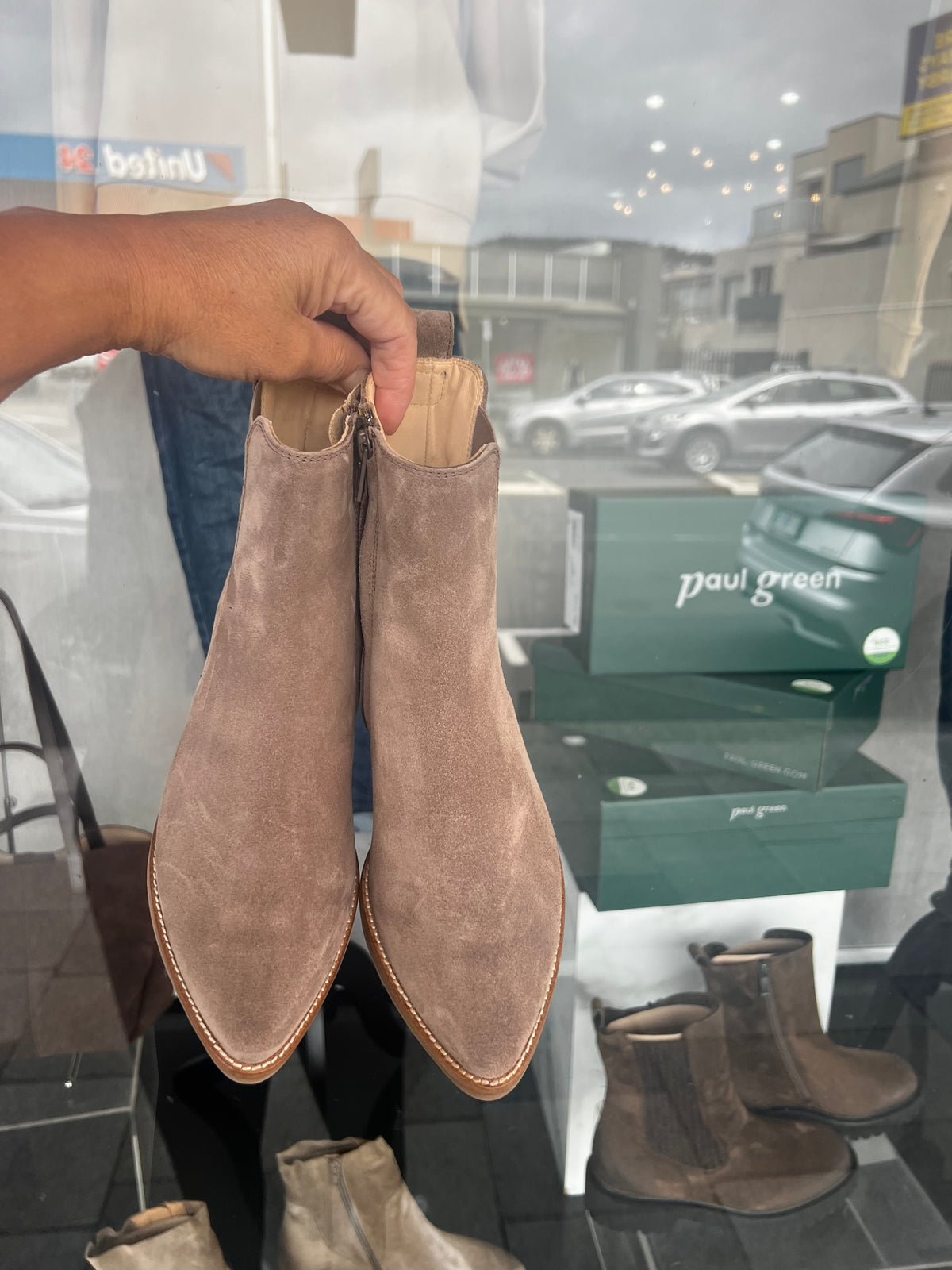 Paul Green Boot Suede Antelope 8271-010