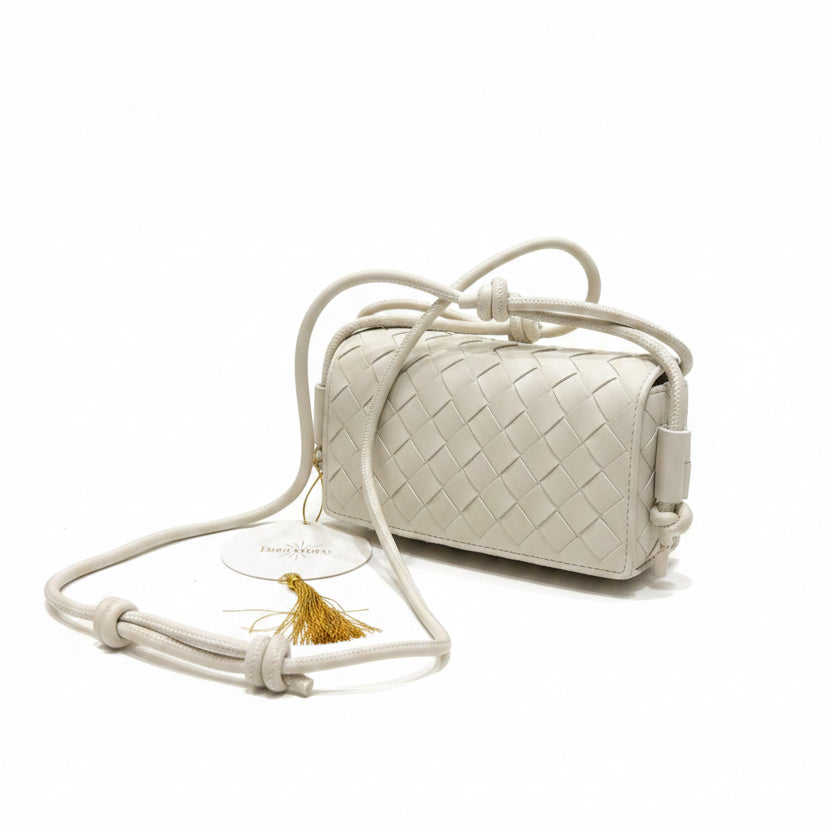L’ora D'oro Bag Crossbody Cream Leather Juniper