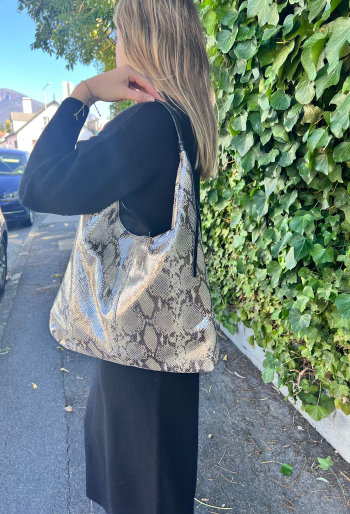 L‘ora D‘oro | Tote Bag | Metallic Snake